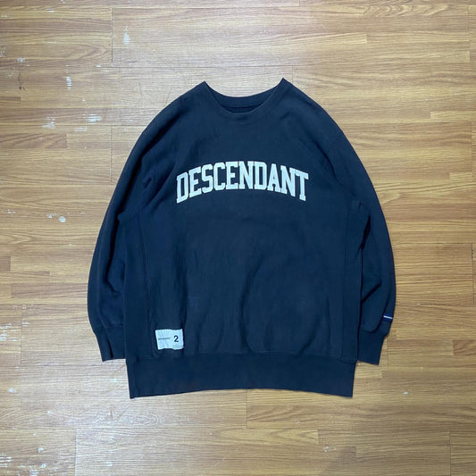 Descendant Team Crewneck Navy (Made in Japan) (Used)
