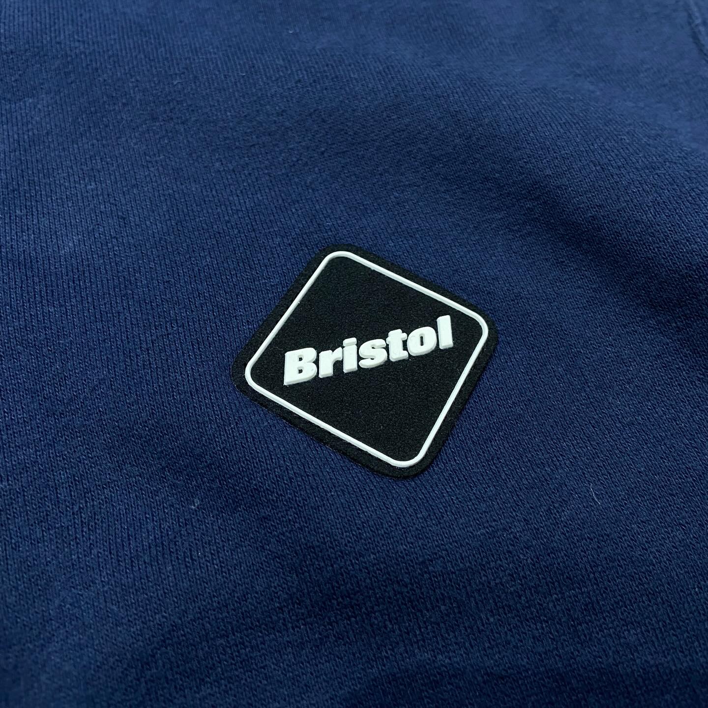 F.C.Real Bristol Logo Half Zip Pollover Navy (Used)