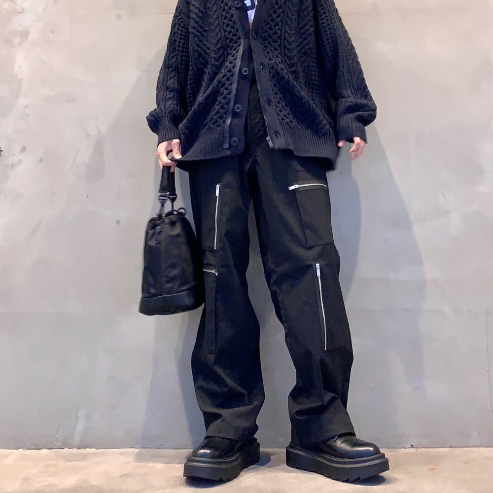 Undercover x GU Zipper Pants Black