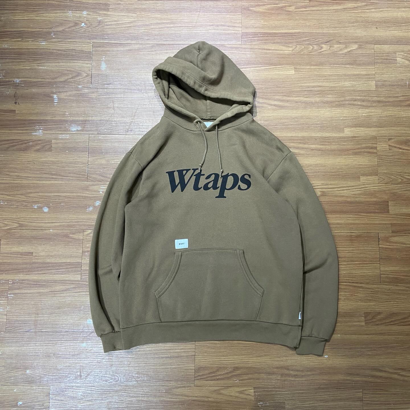Wtaps Academy Hooded Sweatshirt Olive (Used)