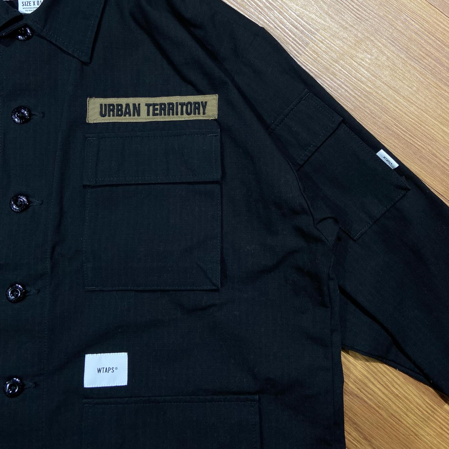 WTAPS JUNGLE JACKET / RIPSTOP (CORDURA®️) Black (Display Item)