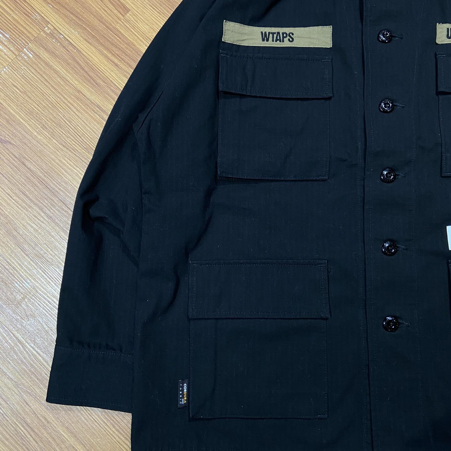 WTAPS JUNGLE JACKET / RIPSTOP (CORDURA®️) Black (Display Item)