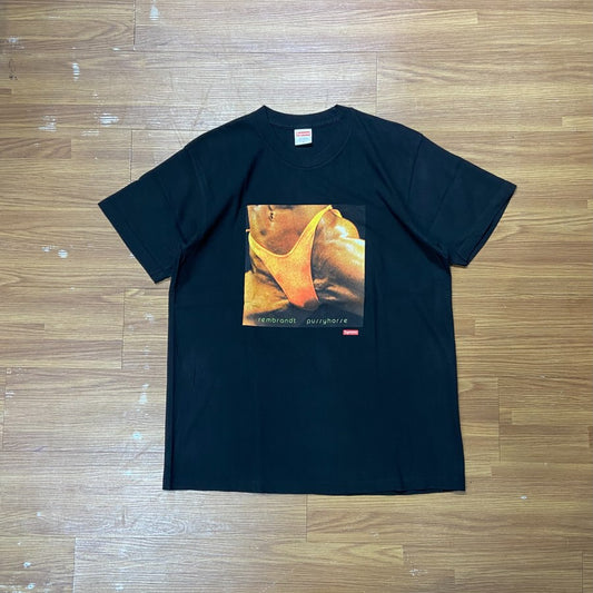 Supreme x Butthole Surfers Rembrandt Pussyhorse Tee Black (Display Item)