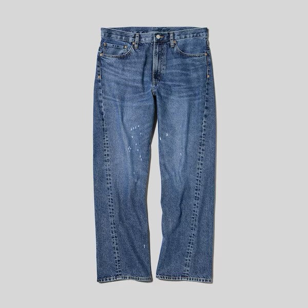 Undercover x GU Washed Denim Jeans Indigo Blue