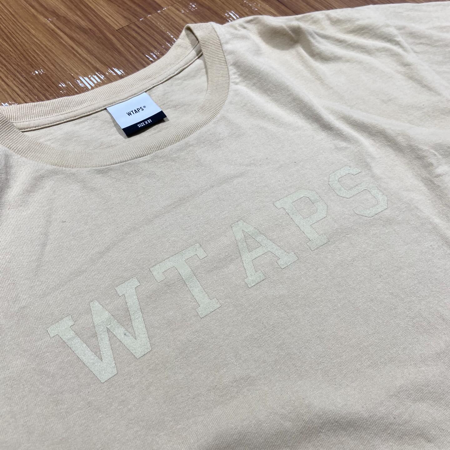 Wtaps College Tee Beige (Used)