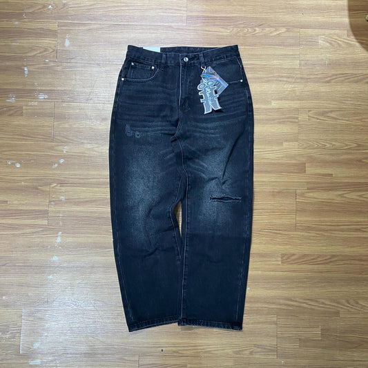 SBS Studio Washed Denim Jeans Black