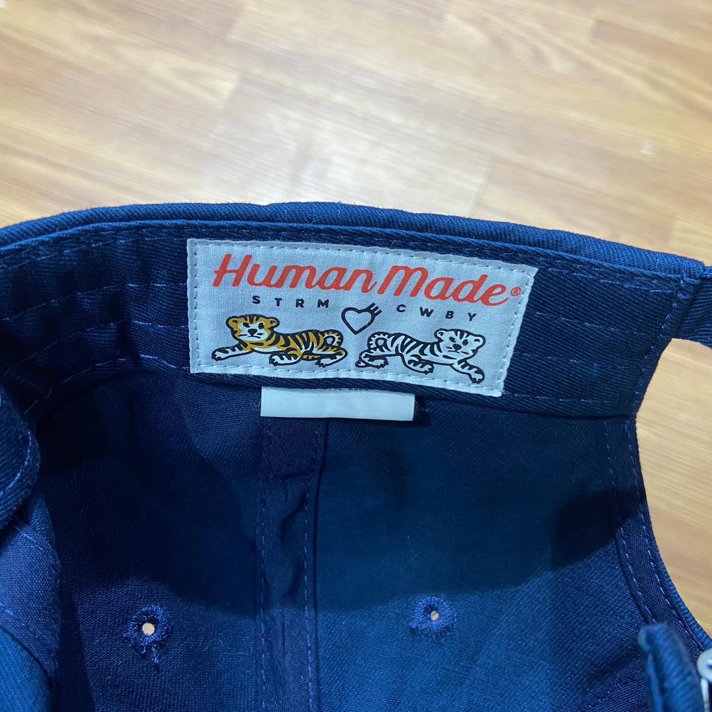 Human Made 6-Panel Twill Cap Navy (Display Item)