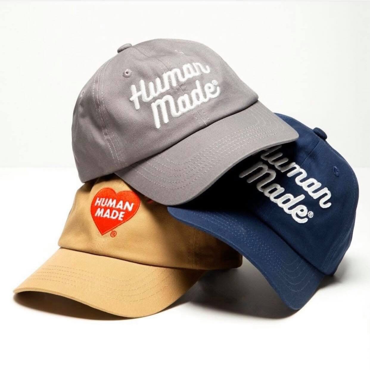 Human Made 6-Panel Twill Cap Navy (Display Item)