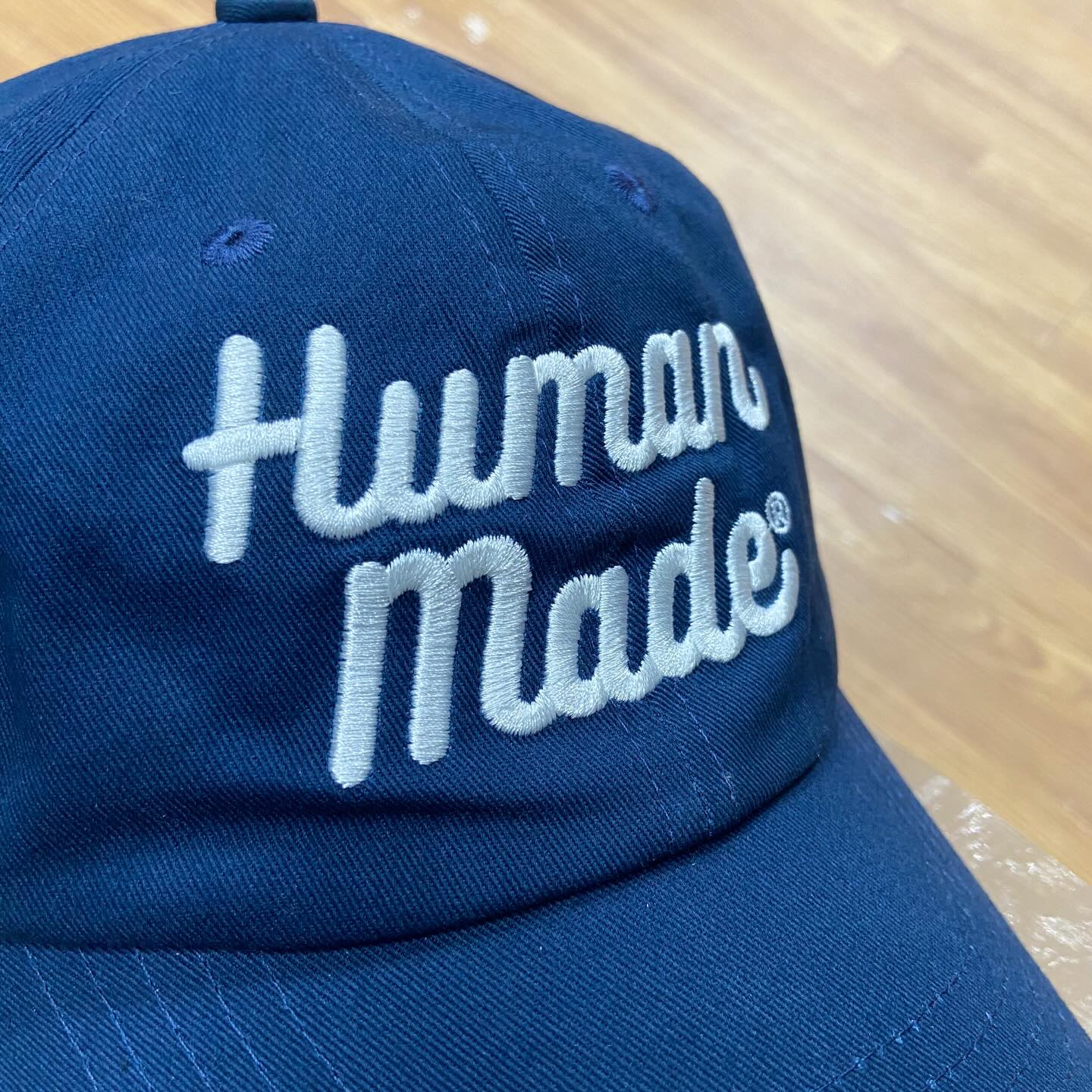 Human Made 6-Panel Twill Cap Navy (Display Item)