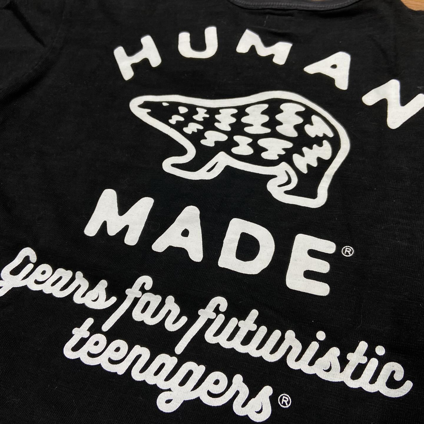 Human Made Polar Bear Pocket Tee Black (Used)