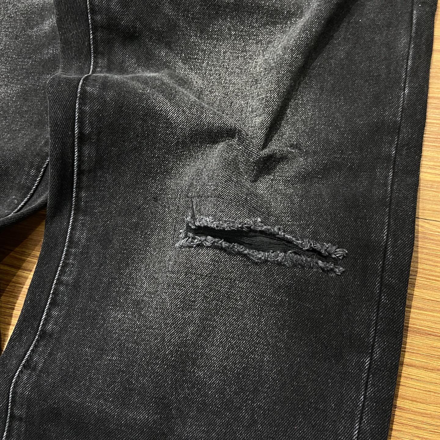 SBS Studio Washed Denim Jeans Black