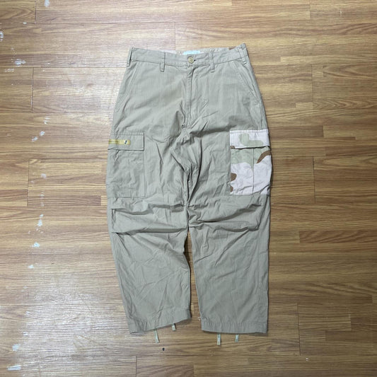 WTAPS JUNGLE STOCK TROUSERS / COTTON. RIPSTOP Beige (Used)