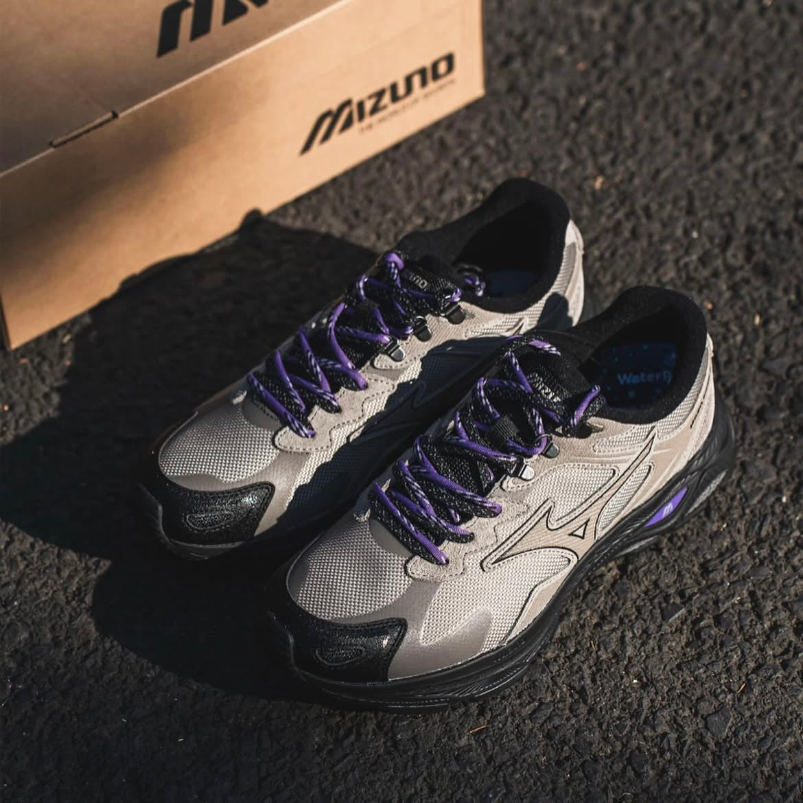 Preorder 預訂 Mizuno Racer S Grey Purple D1GH263502 防潑水