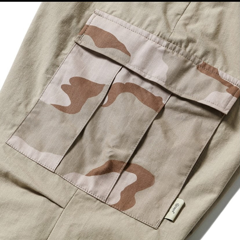 WTAPS JUNGLE STOCK TROUSERS / COTTON. RIPSTOP Beige (Used)