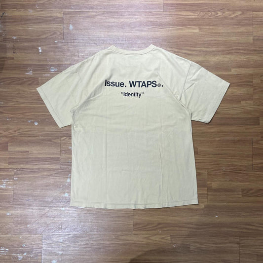 Wtaps Identity S/S Tee Beige (Used)