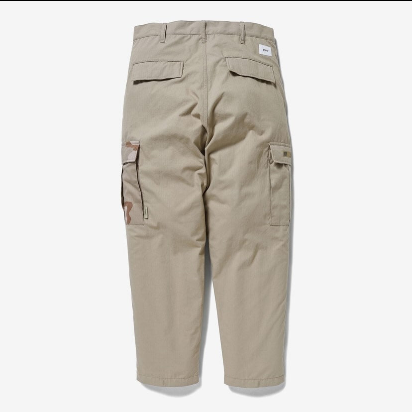 WTAPS JUNGLE STOCK TROUSERS / COTTON. RIPSTOP Beige (Used)
