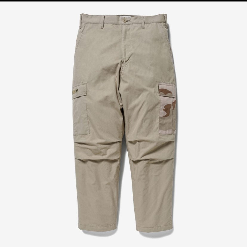 WTAPS JUNGLE STOCK TROUSERS / COTTON. RIPSTOP Beige (Used)