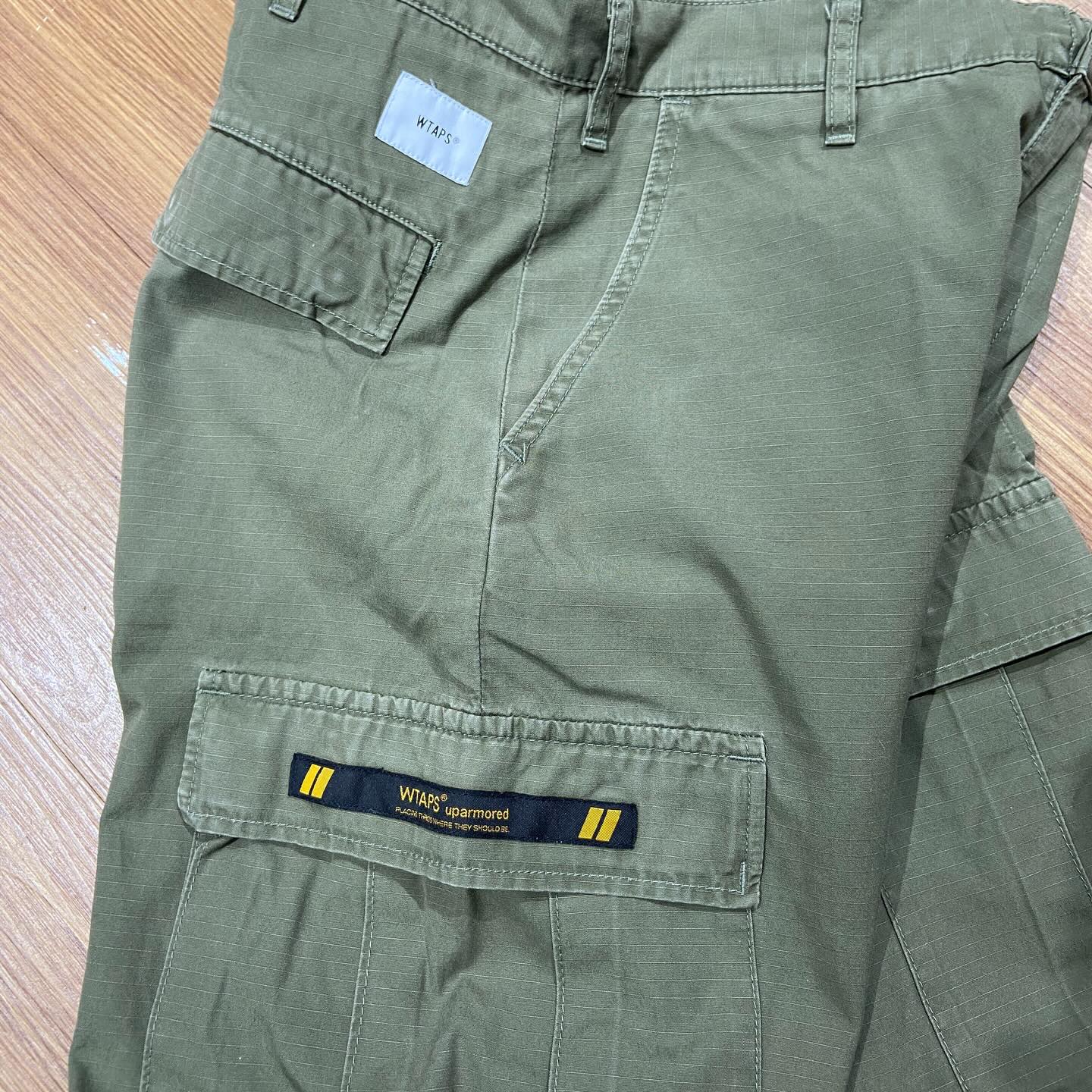 WTAPS JUNGLE STOCK TROUSERS / COTTON. RIPSTOP Olive (Display Item)