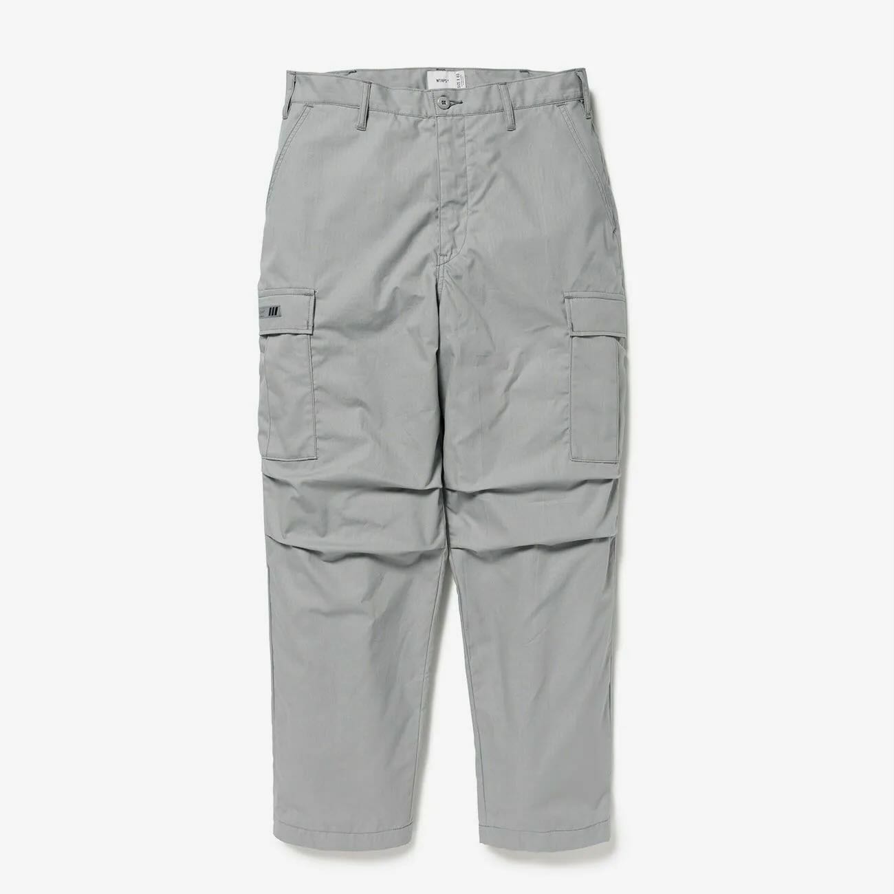 WTAPS 251WVDT-PTM01 MILT9601 / TROUSERS / COTTON. RIPSTOP Grey (Display Item)