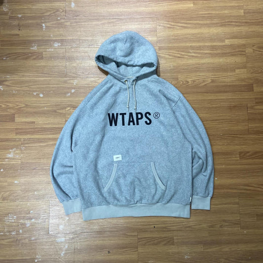 WTAPS DOWNY 02 / SWEATSHIRT. POLY FLEECE Grey (Display Item)