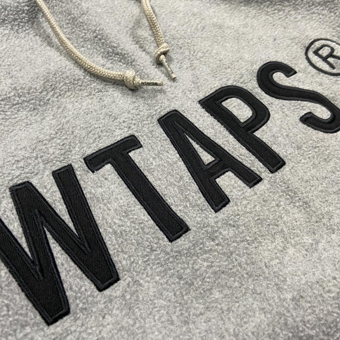 WTAPS DOWNY 02 / SWEATSHIRT. POLY FLEECE Grey (Display Item)