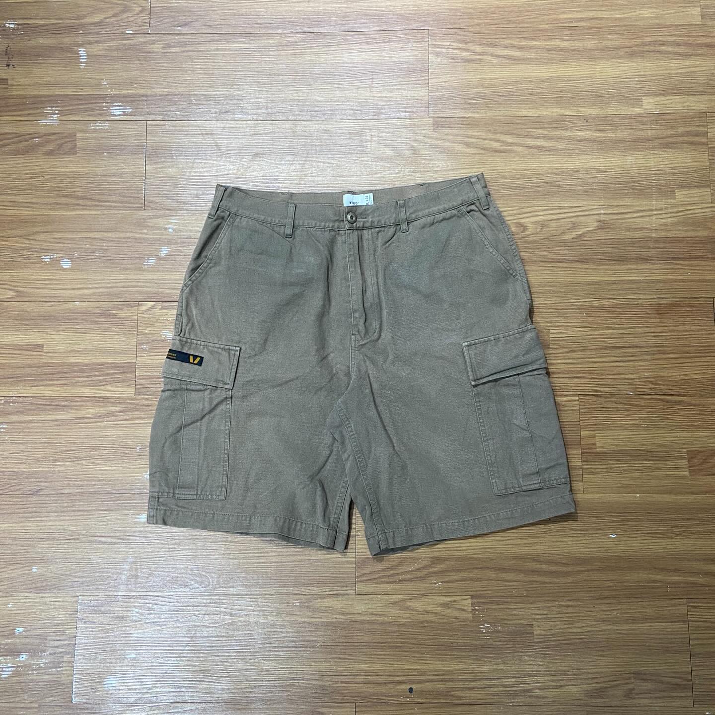 WTAPS JUNGLE SHORTS / SHORTS. COTTON. SERGE Olive (Used)