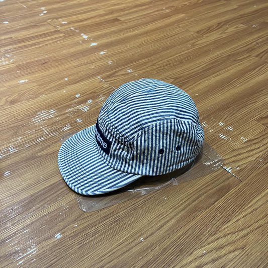 Supreme Denim Camp Cap Indigo Stripe (Display Item)