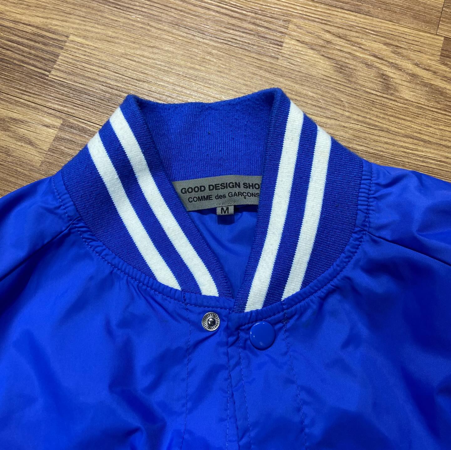 Comme des Garçons (CDG) Baseball Jacket Royal (Used Item)