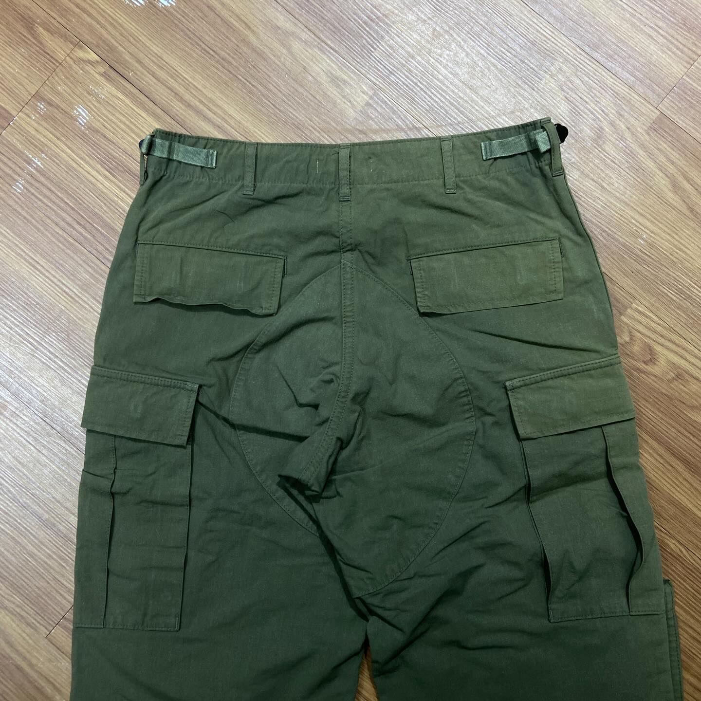 WTAPS WMILL TROUSER 01 / TROUSERS / NYCO. RIPSTOP / VISUAL UPARMORED Olive (Used)