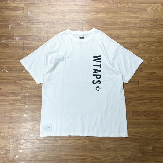 WTAPS SIGN SS / COTTON White  (Used)
