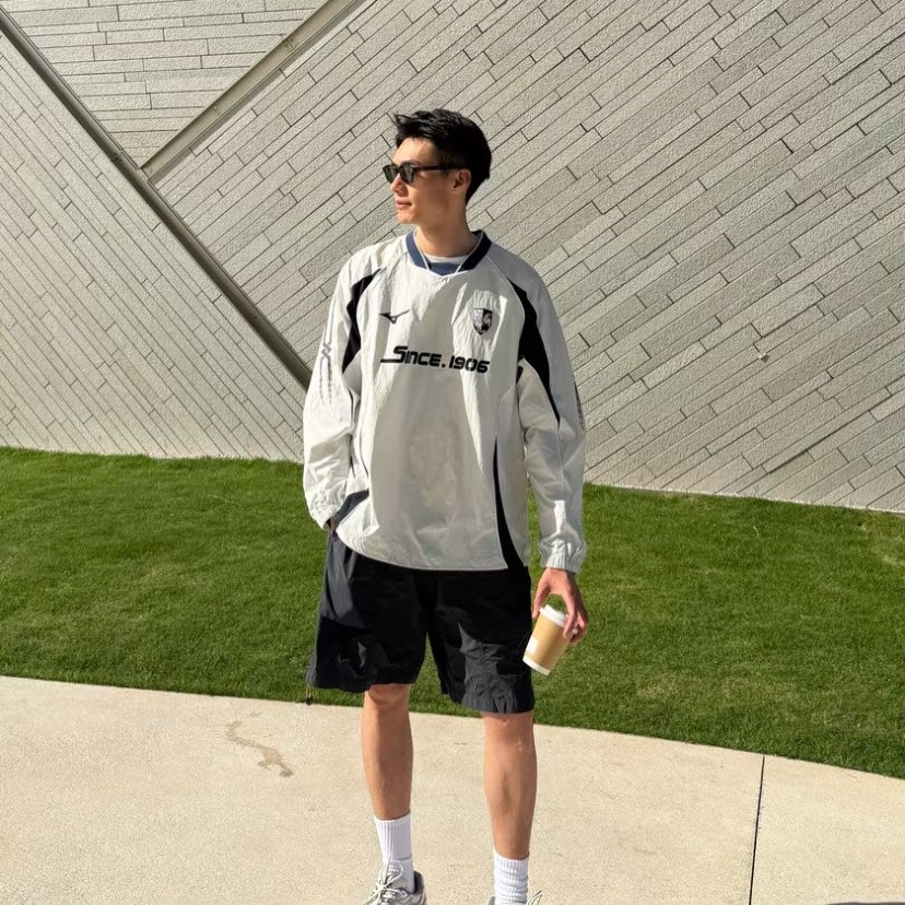 Preorder 預訂 Mizuno Jersey Pullover SS26 White Grey K2CE63E8