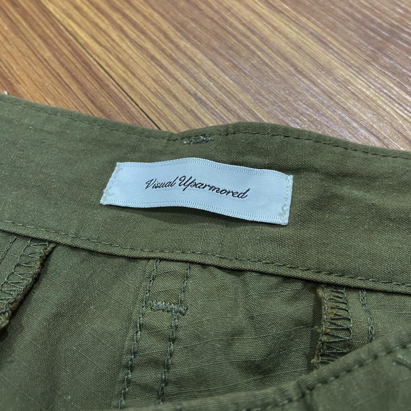 WTAPS WMILL TROUSER 01 / TROUSERS / NYCO. RIPSTOP / VISUAL UPARMORED Olive (Used)