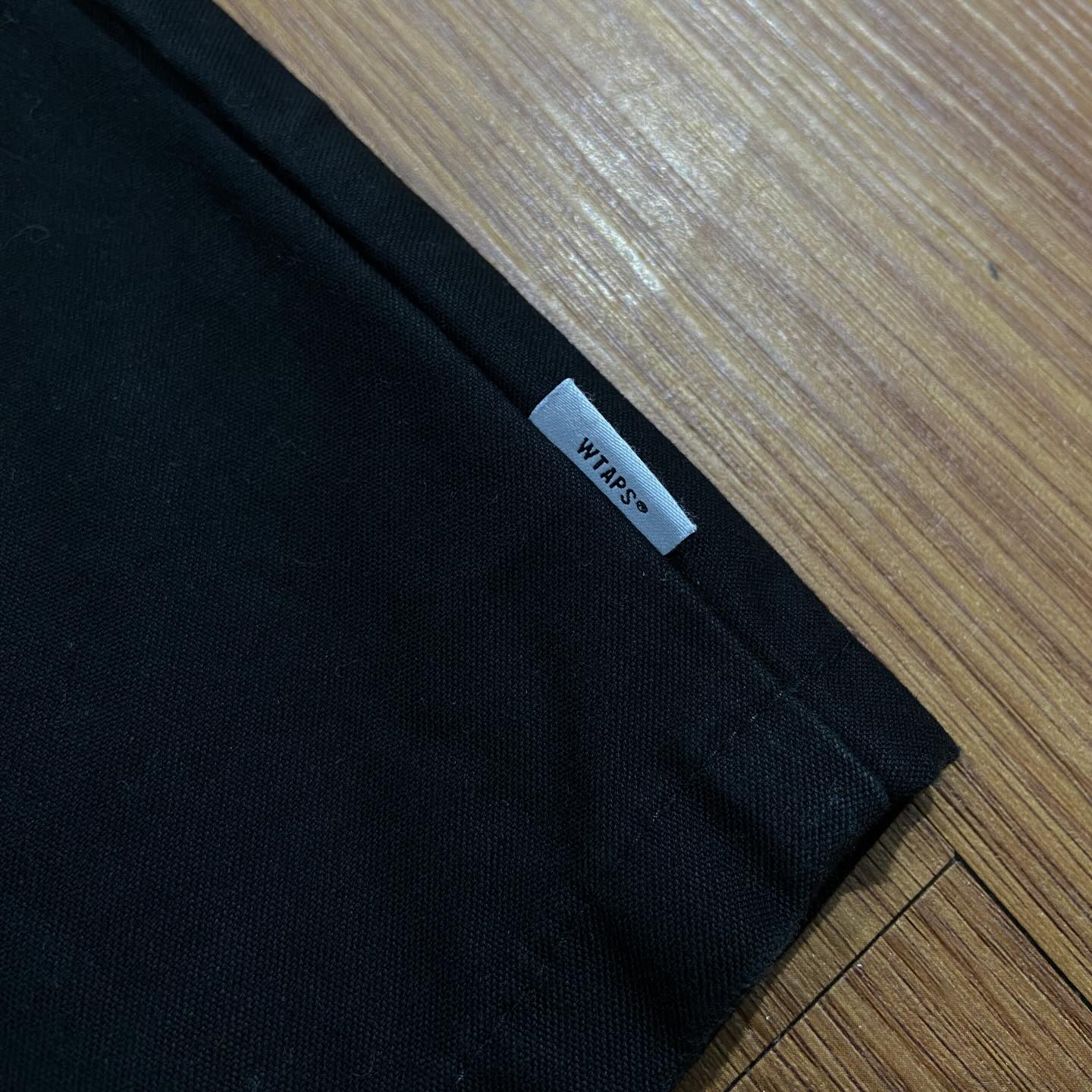 WTAPS SEAGULL 01 SHORTS / COTTON. SATIN Black (Used)