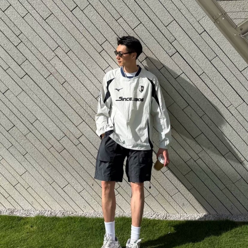 Preorder 預訂 Mizuno Jersey Pullover SS26 White Grey K2CE63E8