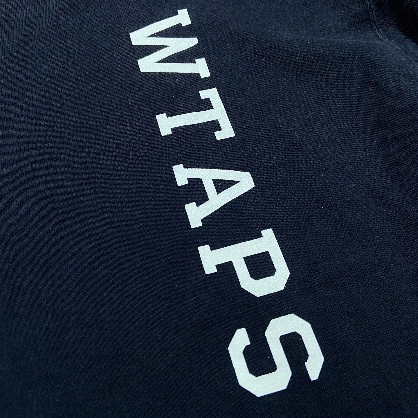WTAPS DESIGN 01 SWEATER / COTTON. COLLEGE Navy (Used)