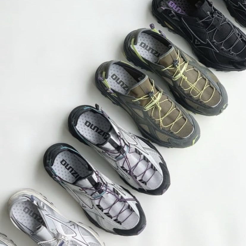 Preorder 預訂 Mizuno Racer Trail SE V2 Black / Brown Green / Grey