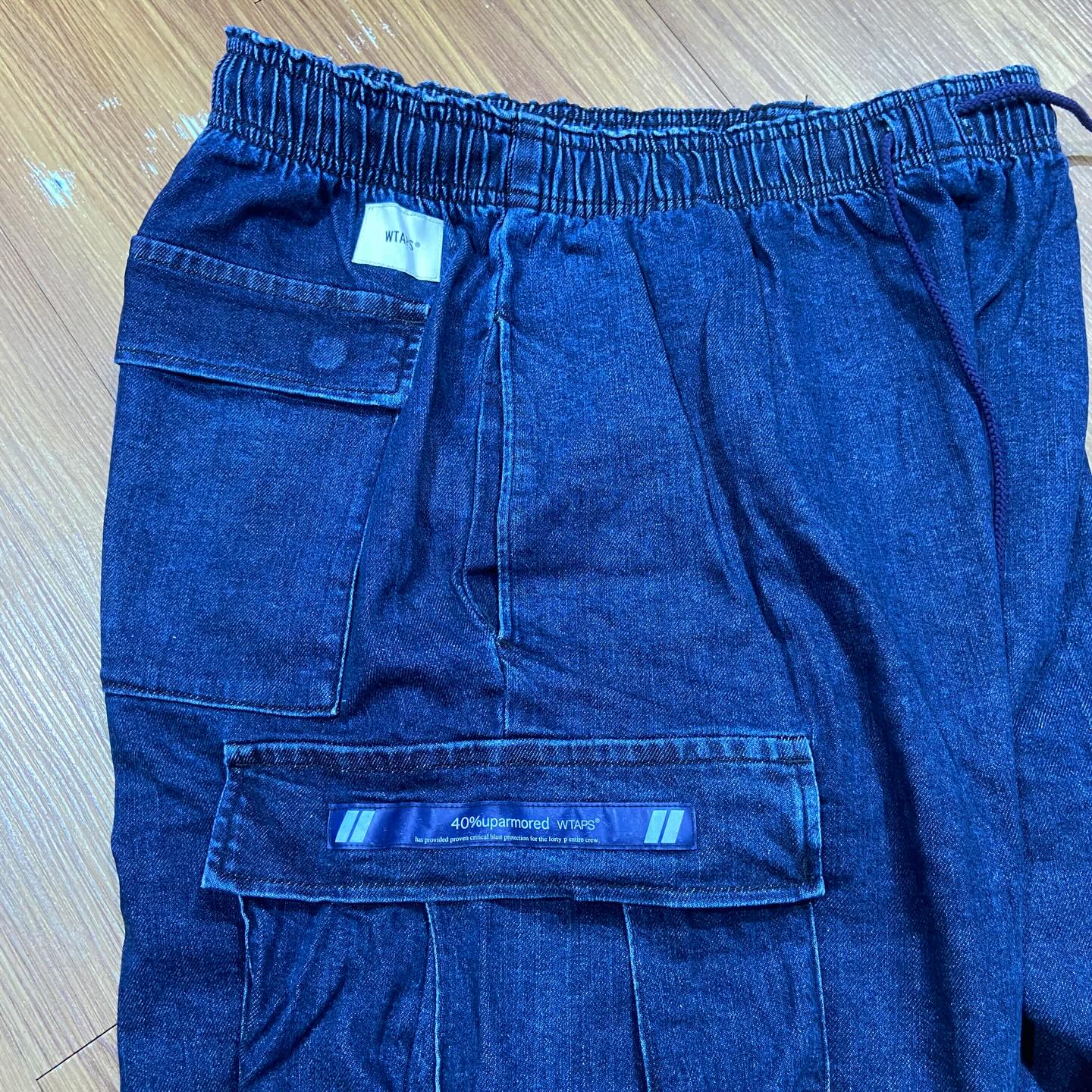 WTAPS GIMMICK TROUSERS / COTTON. DENIM Indigo (Display Item)