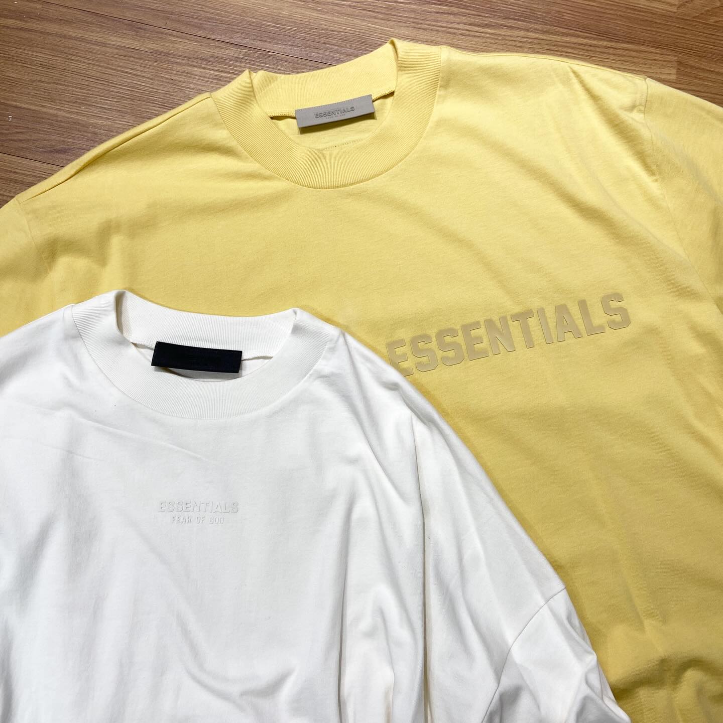 Fear of God FOG Essentials Front Small Logo SS Tee Cloud Dance (White)