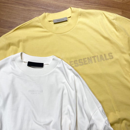 Fear of God FOG Essentials Front Small Logo SS Tee Cloud Dance (White)
