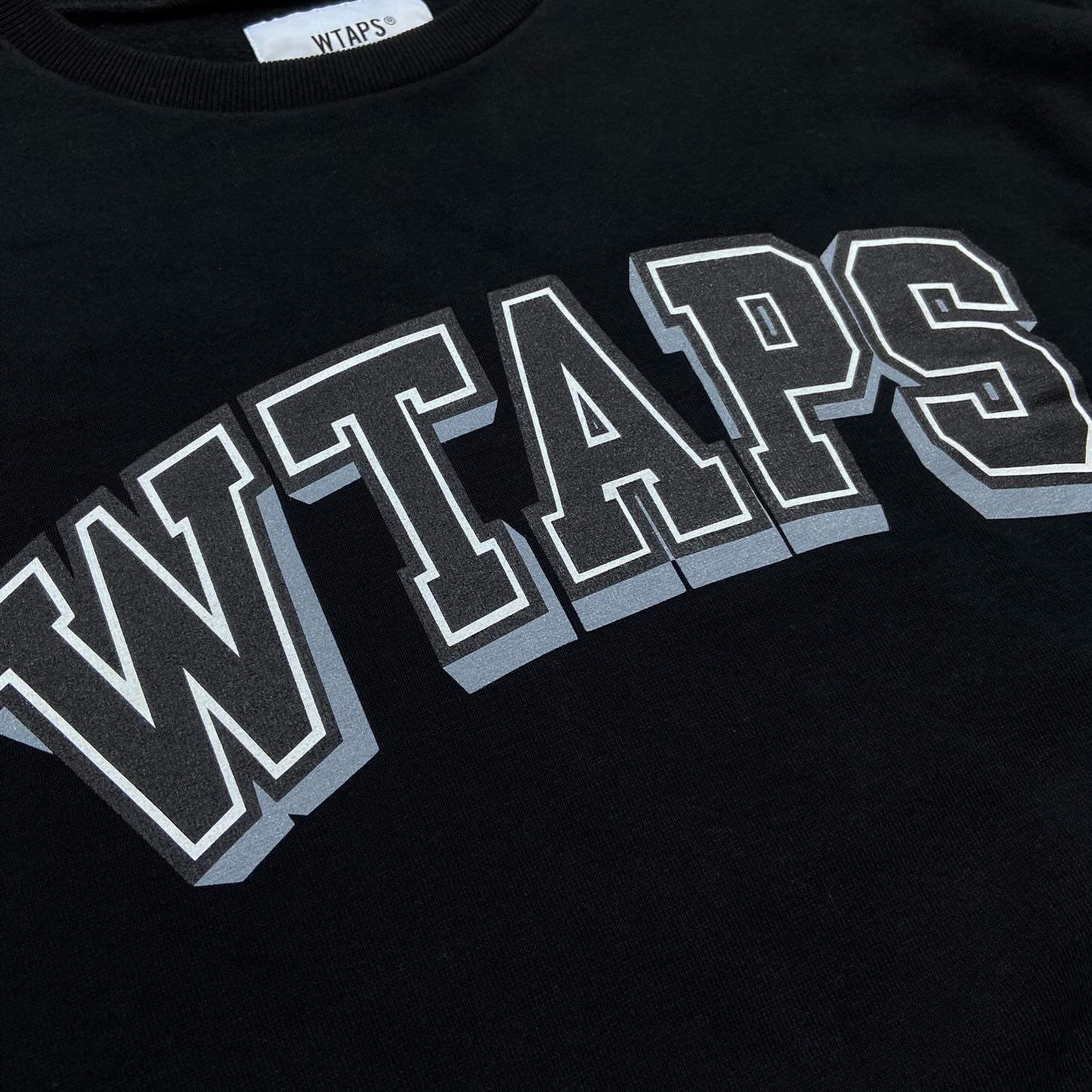 WTAPS DAWN. DESIGN CREWNECK / SWEATSHIRT. COPO Black (Used)