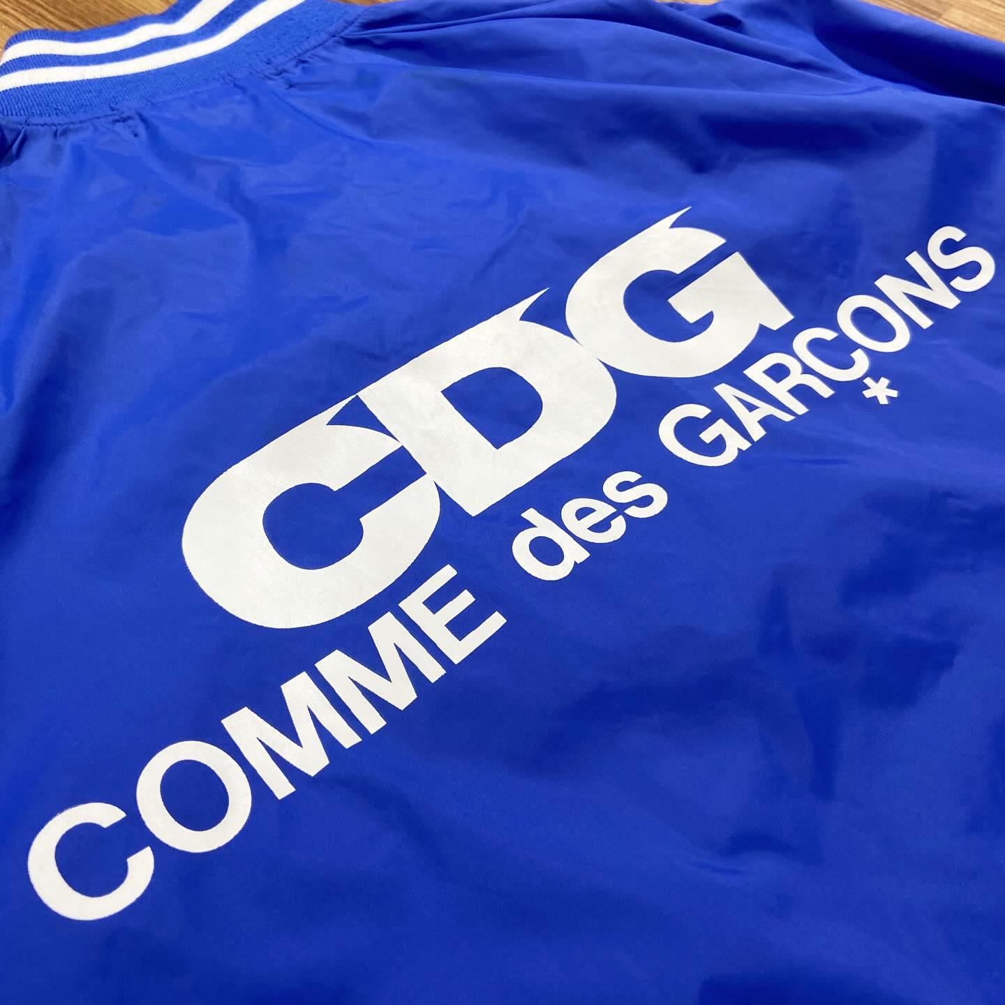 Comme des Garçons (CDG) Baseball Jacket Royal (Used Item)