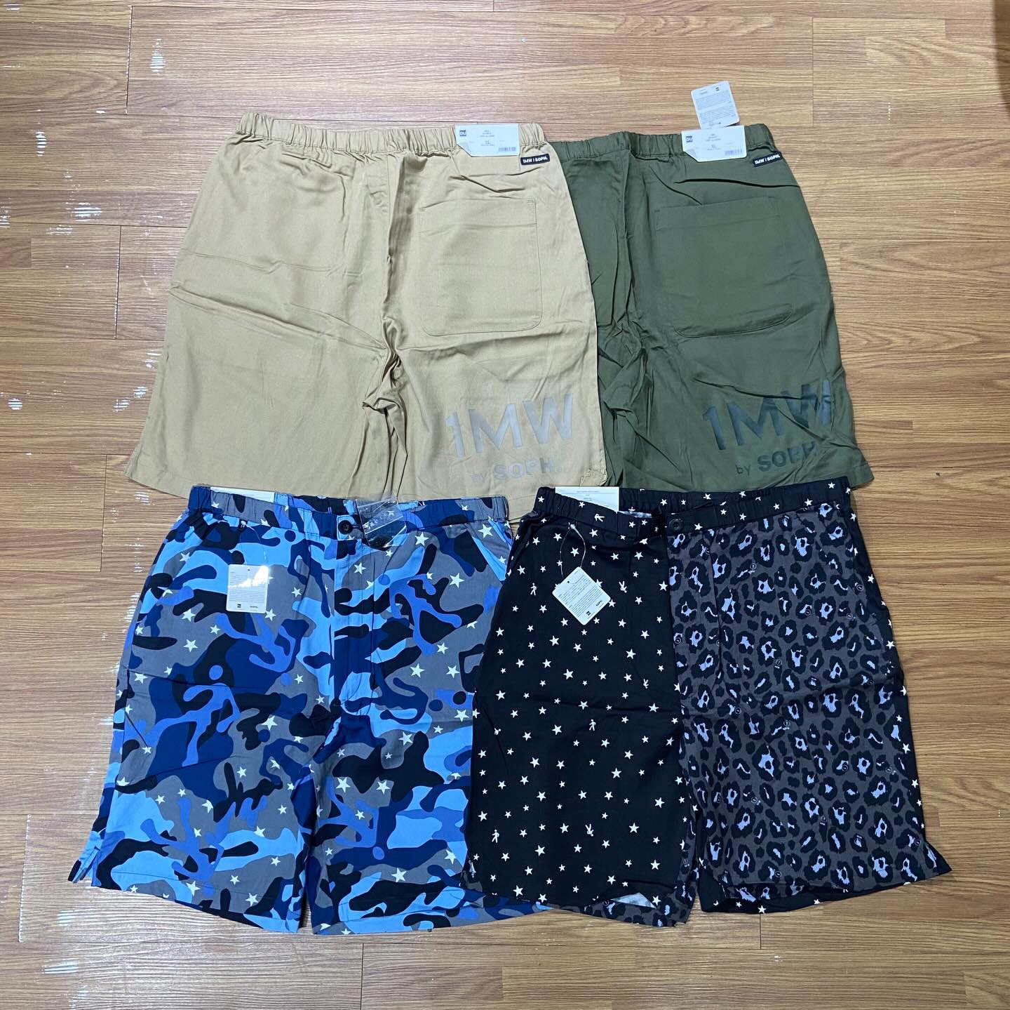 SOPH x GU 1MW Shorts