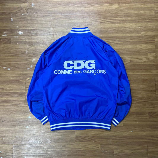 Comme des Garçons (CDG) Baseball Jacket Royal (Used Item)
