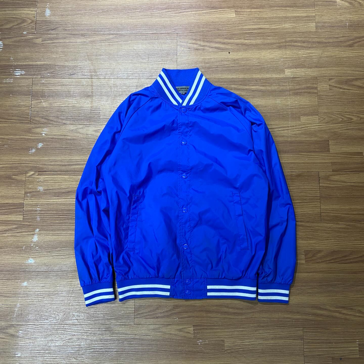 Comme des Garçons (CDG) Baseball Jacket Royal (Used Item)