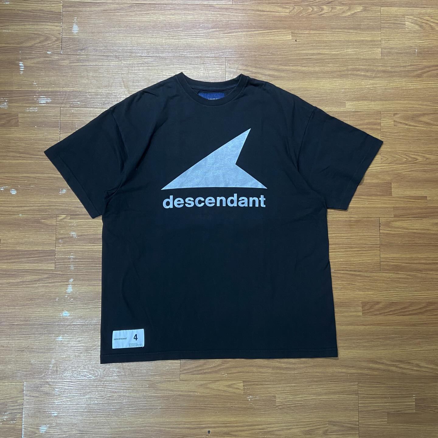 Descendant Front Cetus Tee SS Black (Used)