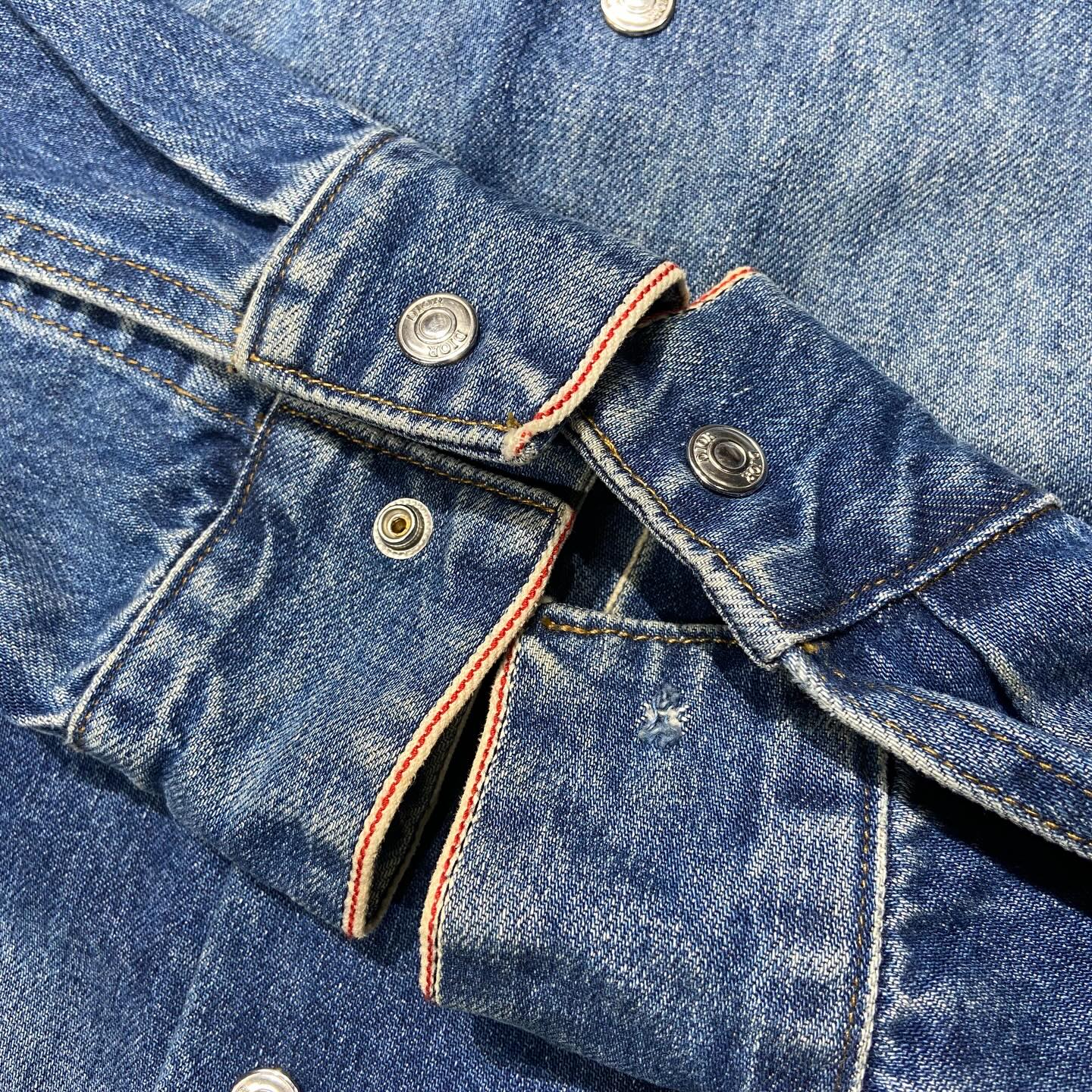 Christian Dior x Stussy Worldwide Denim Shirt (Made in Japan) Indigo (Display Item)