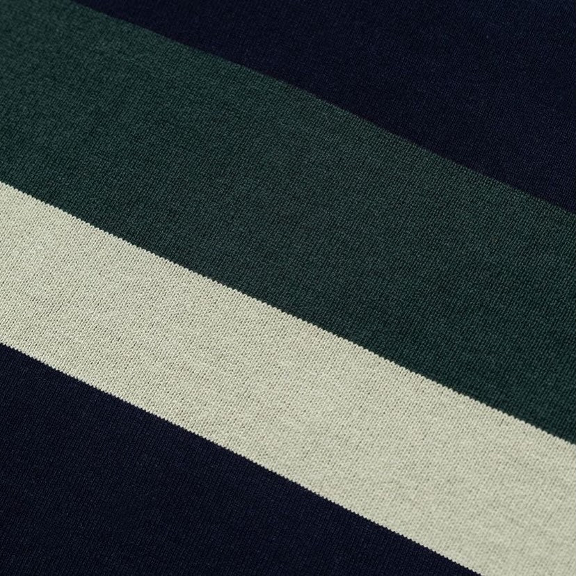 WTAPS CUT&SEWN MC POLO SS / COTTON. TEXTILE Navy  (Display Item)