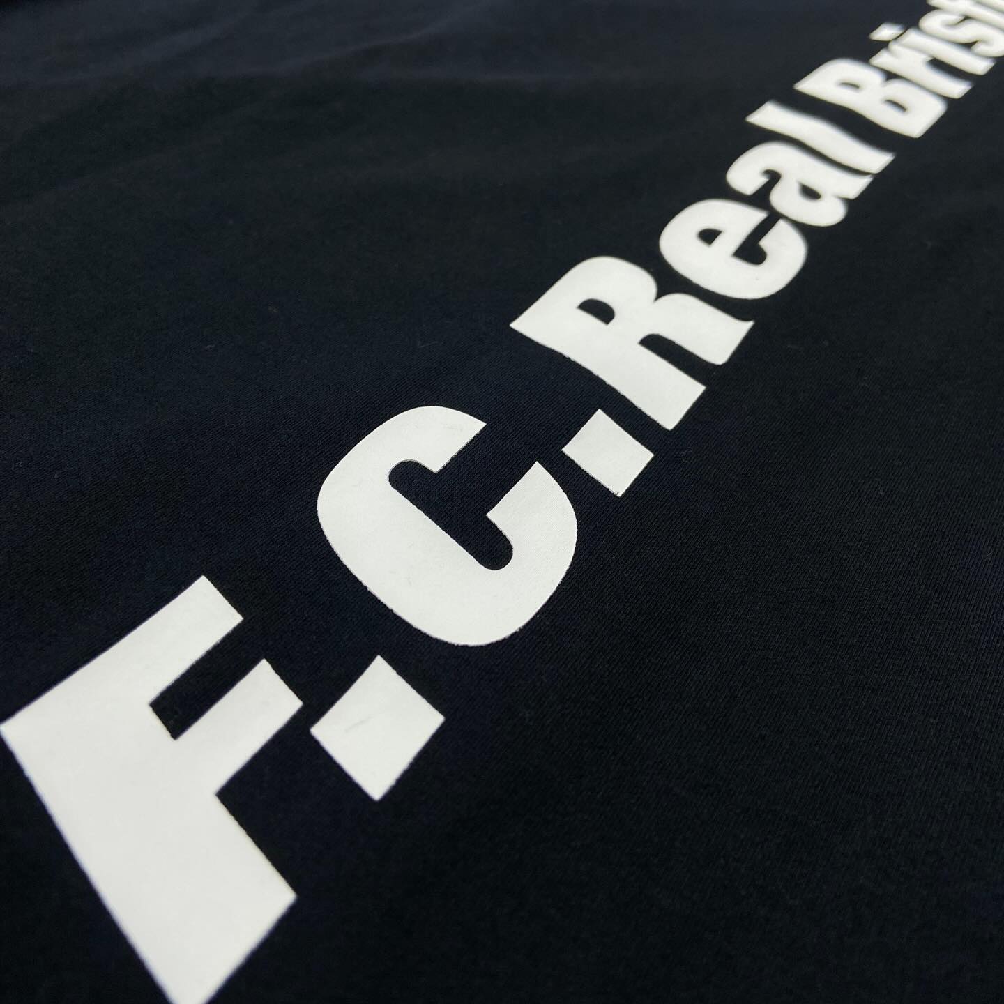 SOPH. x F.C. Real Bristol (FCRB) RELAX FIT HOODED FULL ZIP UP Black (Display Item)