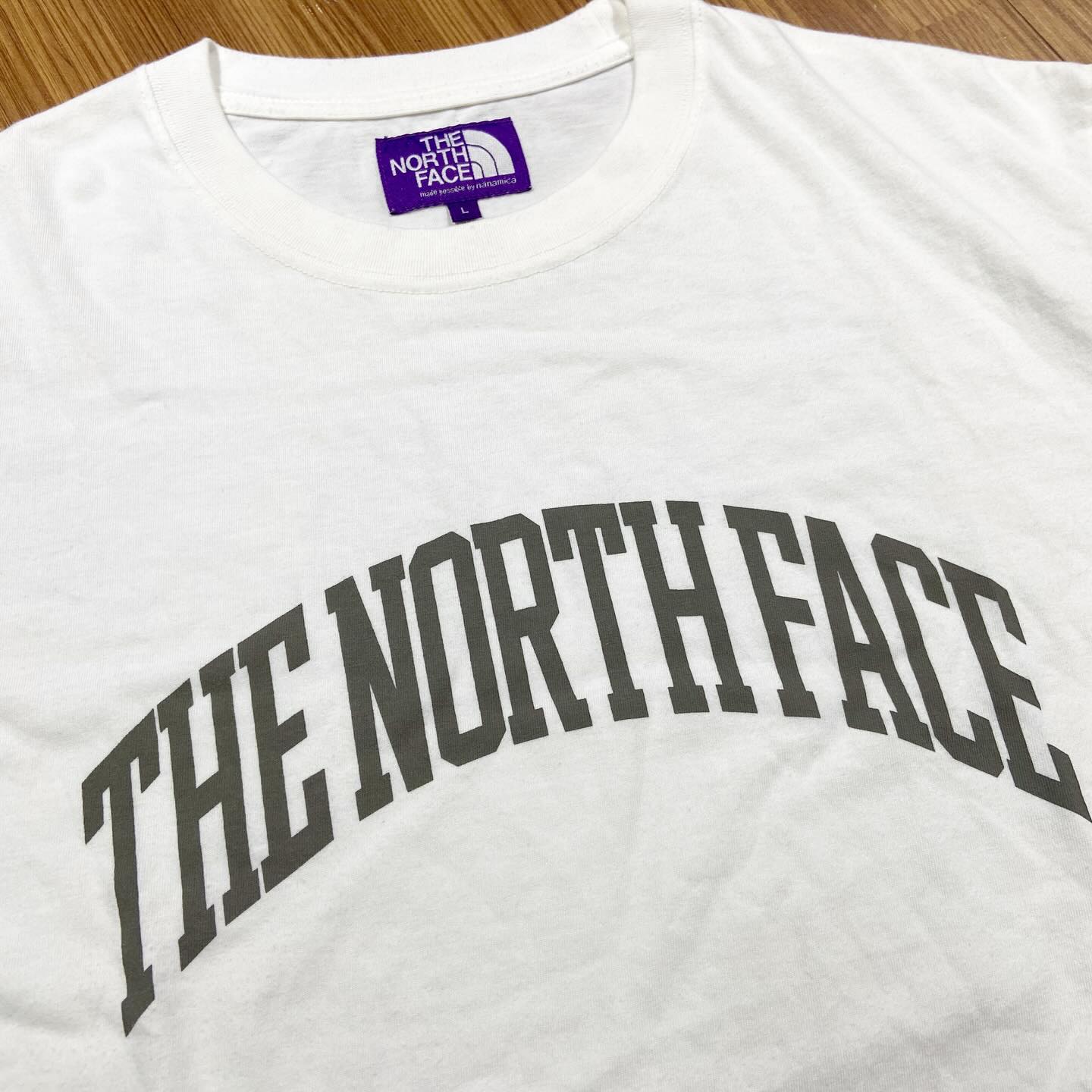 The North Face Purple Label ARC Logo Tee White (Used)