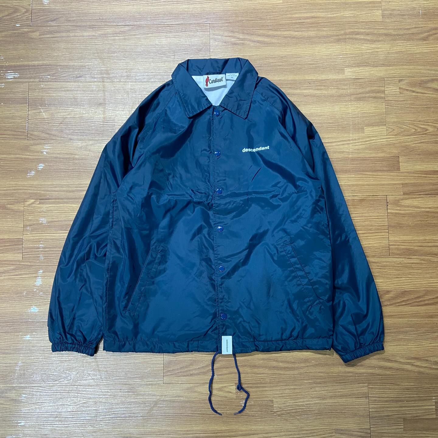 DESCENDANT SPY HOP COACH JACKET 🐳 Navy (Display Item)